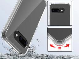 Tough On Clear Air Phone Case for Google Pixel 9a - Clear