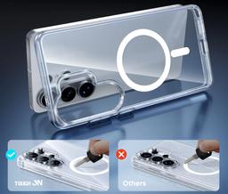 Tough On Tough On Clear Phone Case for Samsung Galaxy S26 - Clear - Brand New