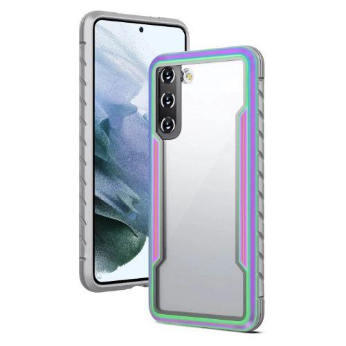 Tough On  Iron Shield Phone Case for Galaxy S21 5G - Iridescent - Brand New