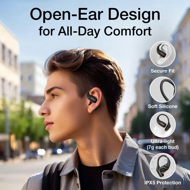 Tough On Open-Ear Headphones - Black