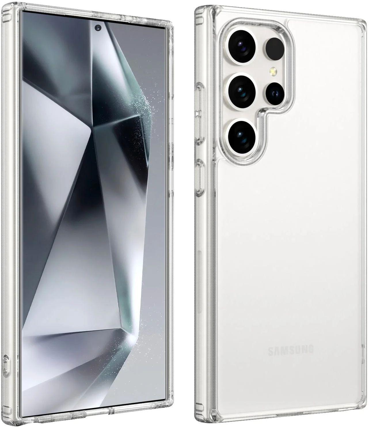 Tough On  Phone Case Clear Air for Galaxy S24 Ultra - Clear - Brand New