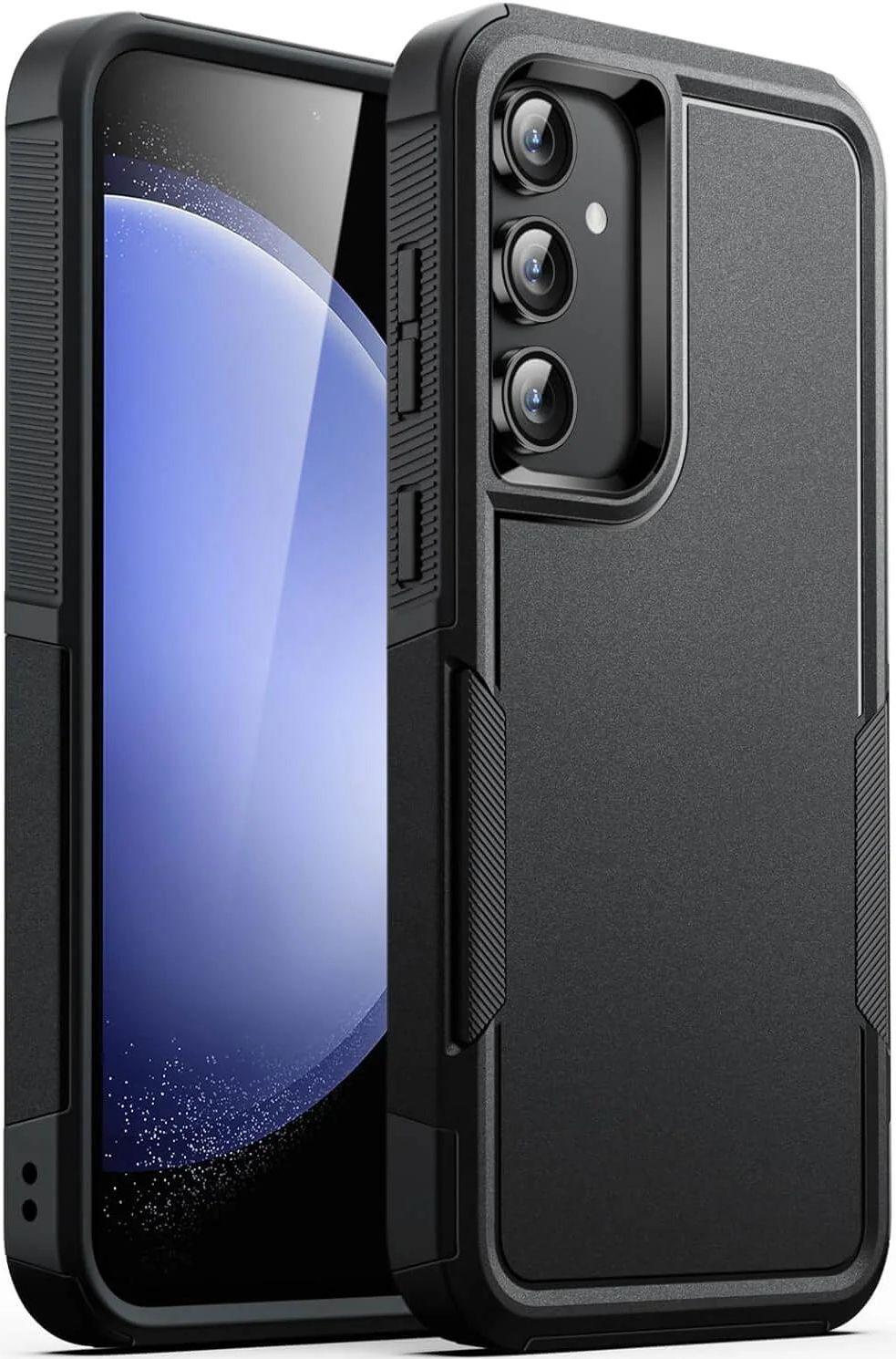 Tough On  Phone Case Heavy Armor for Galaxy S24 Plus - Black - Brand New
