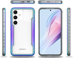 Tough On Phone Case Iron Shield for Galaxy S24 - Iridescent