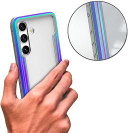 Tough On Phone Case Iron Shield for Galaxy S24 - Iridescent