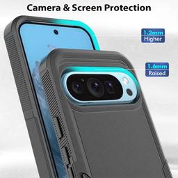 Tough On Phone Case Tough Armor for Google Pixel 9 Pro - Black