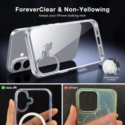 Tough On Phone Case Tough for iPhone 16 - Clear
