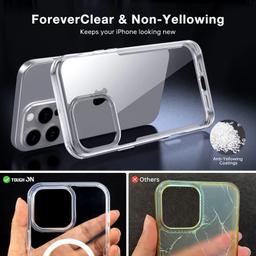 Tough On Phone Case Tough for iPhone 16 Pro - Clear