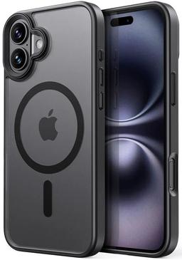Tough On Phone Case With MagSafe for iPhone 16 - Matte Black