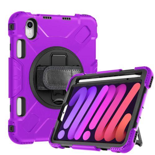 Tough On  Rugged Protection iPad Case for iPad Mini 7 / Mini 6 - Purple - Brand New
