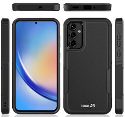 Tough On Tough Armor Phone Case for Galaxy A35 (5G) - Black