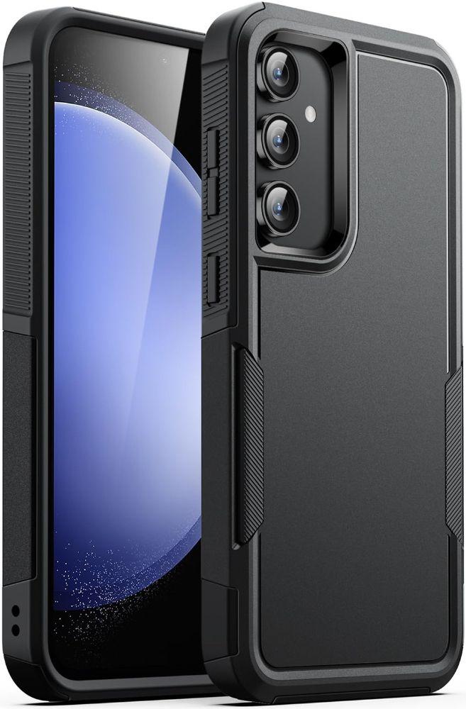 Tough On  Tough Armor Phone Case for Galaxy S23 FE (5G) - Black - Brand New