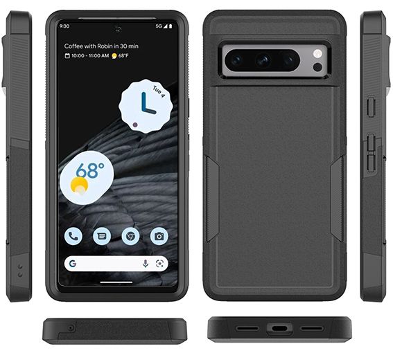 Tough On Tough Armor Phone Case for Google Pixel 8 Pro - Black