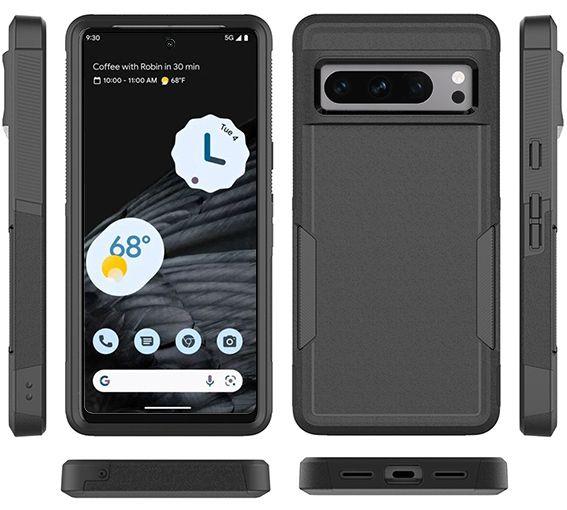 Tough On  Tough Armor Phone Case for Google Pixel 8 Pro - Black - Brand New