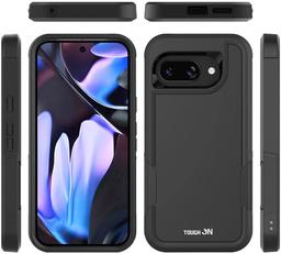 Tough On Tough Armor Phone Case for Google Pixel 9a - Black