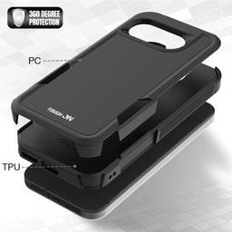 Tough On Tough Armor Phone Case for Google Pixel 9a - Black