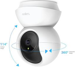 TP-Link Tapo TC70 Pan/Tilt Home Security Wi-Fi Camera - White