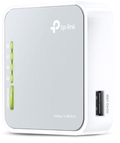 TPLink TP-Link TL-MR3020 Travel WiFi Router - White - Brand New