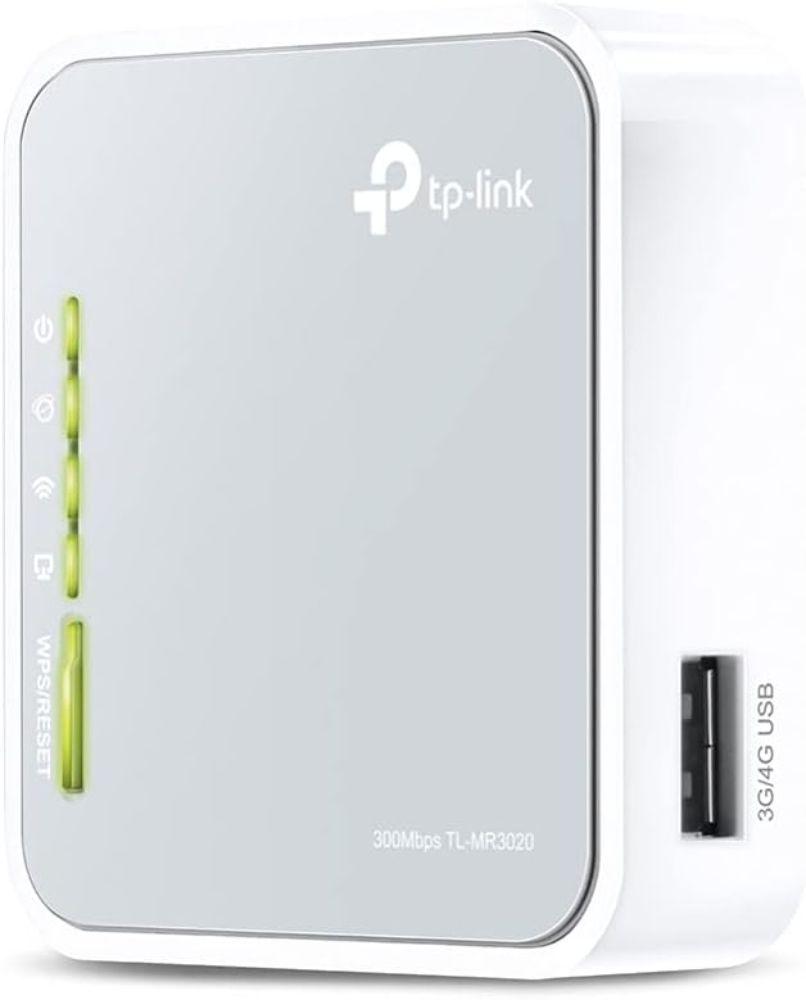 TPLink TP-Link TL-MR3020 Travel WiFi Router - White - Brand New
