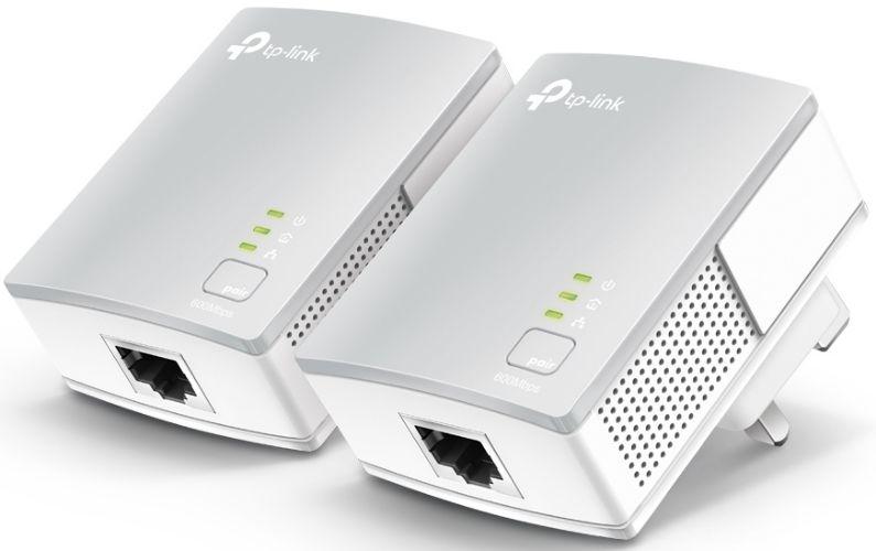 TP-Link  TL-PA4010 KIT AV600 Powerline Starter Kit - White - Brand New