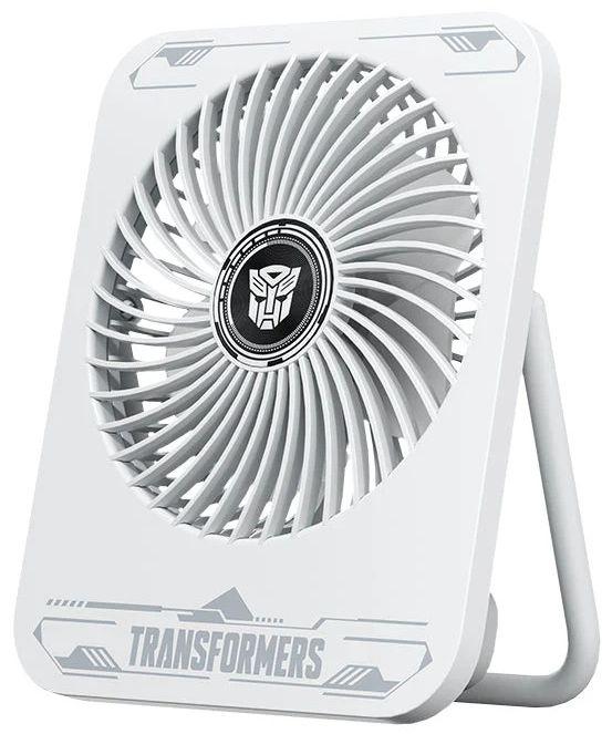 Transformers  TF-F01 Portable Desktop Fan - White - Brand New