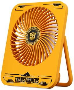 Transformers TF-F01 Portable Desktop Fan - Yellow