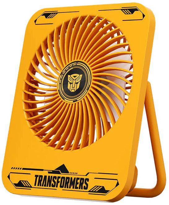 Transformers  TF-F01 Portable Desktop Fan - Yellow - Brand New