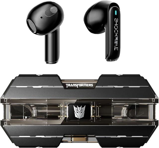 Transformers TF-T01 True Wireless Earbuds in Shockwave in Brand New condition