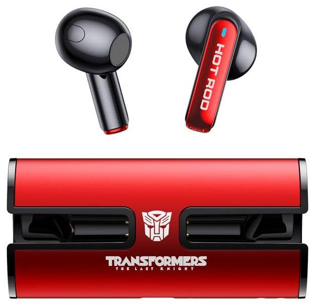 Transformers  TF-T02 True Wireless Earbuds - Hot Rod (Red) - Brand New