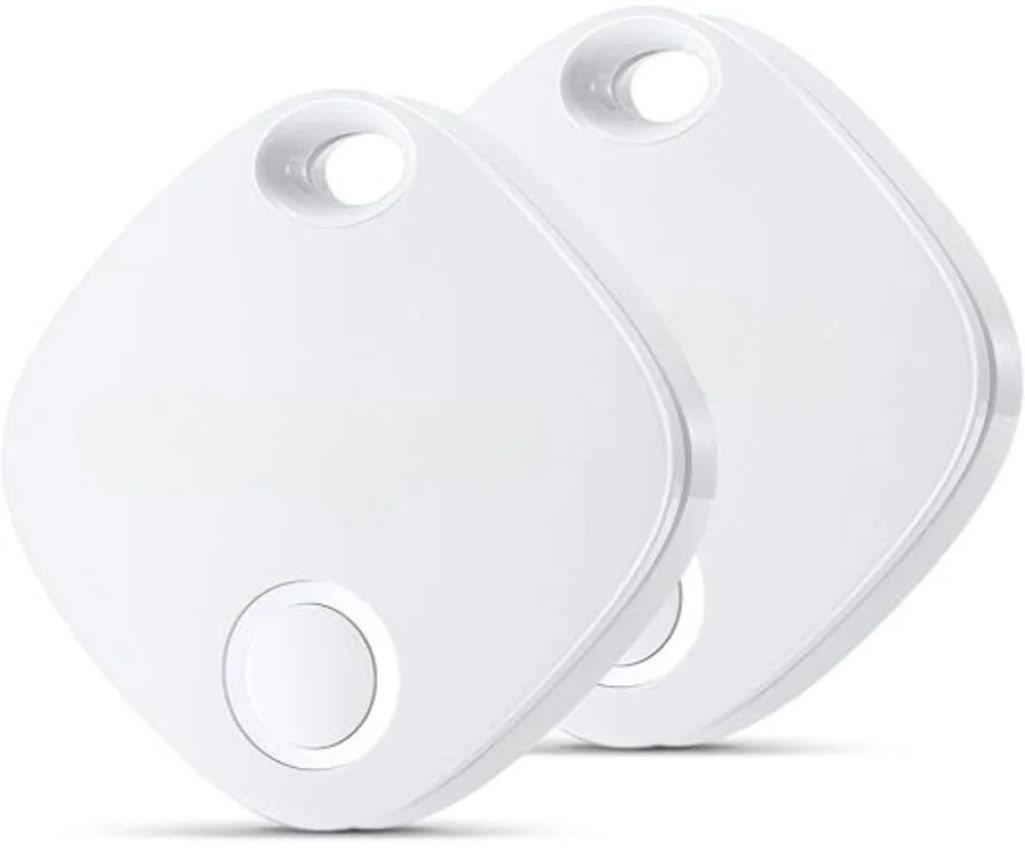 Tristar Air Tag With Bluetooth (Item Finder) 2-Pack - White
