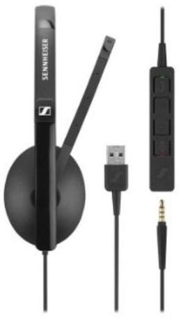 Ultimo 102R USB Single Ear Headset with Microphone