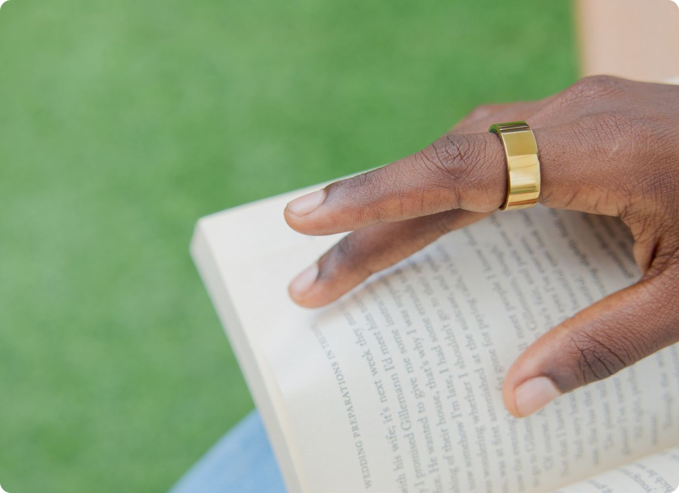 Ultrahuman Ring AIR - 9 - Bionic Gold