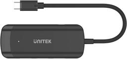 Unitek H1110B uHUB Q4+ 4-in-1 Powered USB-C Hub with HDMI - Black
