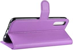 Wallet Phone Case for Samsung Galaxy A70 - Purple
