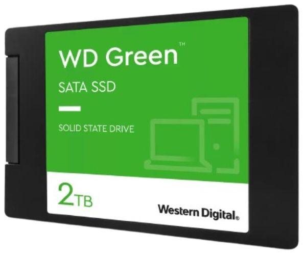 Western Digital Green 2.5" SATA Solid State Drive - 480GB - Green