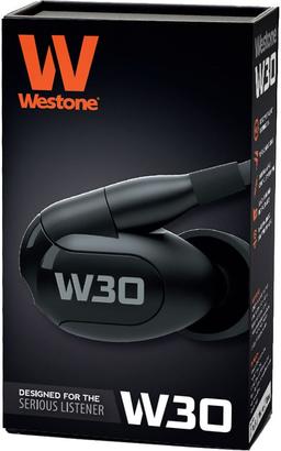 Westone W30 Triple-Driver Universal-Fit Earphones - Black