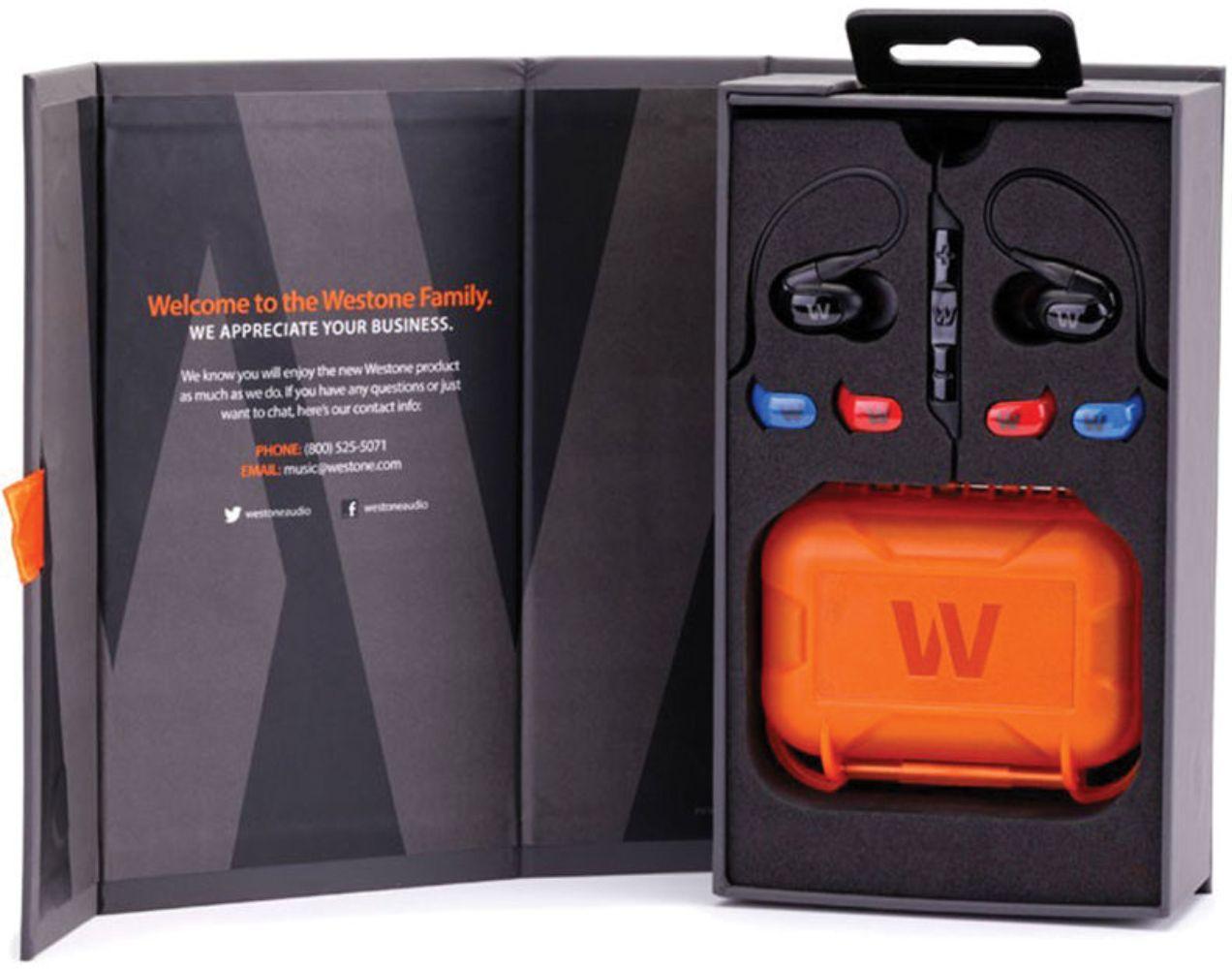 Westone W30 Triple-Driver Universal-Fit Earphones - Black