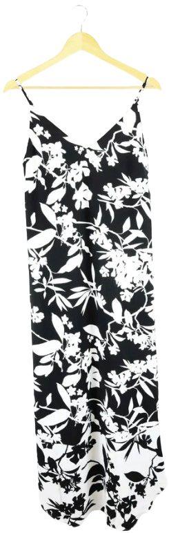 Witchery  Midi Dress 8 - Black/White - Excellent