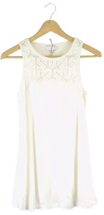 Witchery  Top Singlet XXS - White - Excellent