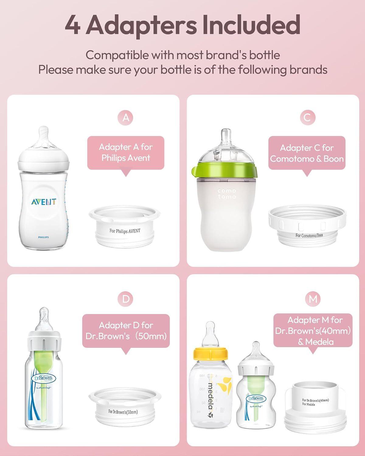 W-Maxa Portable Bottle Warmer Travel Bottle SM-2301