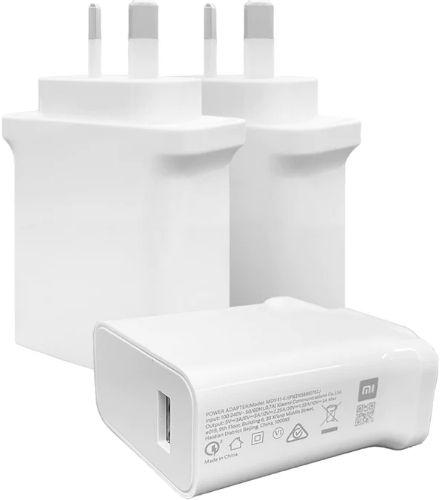 Xiaomi  30W Fast Charger QC 3.0 (3-Pack) - White - Brand New