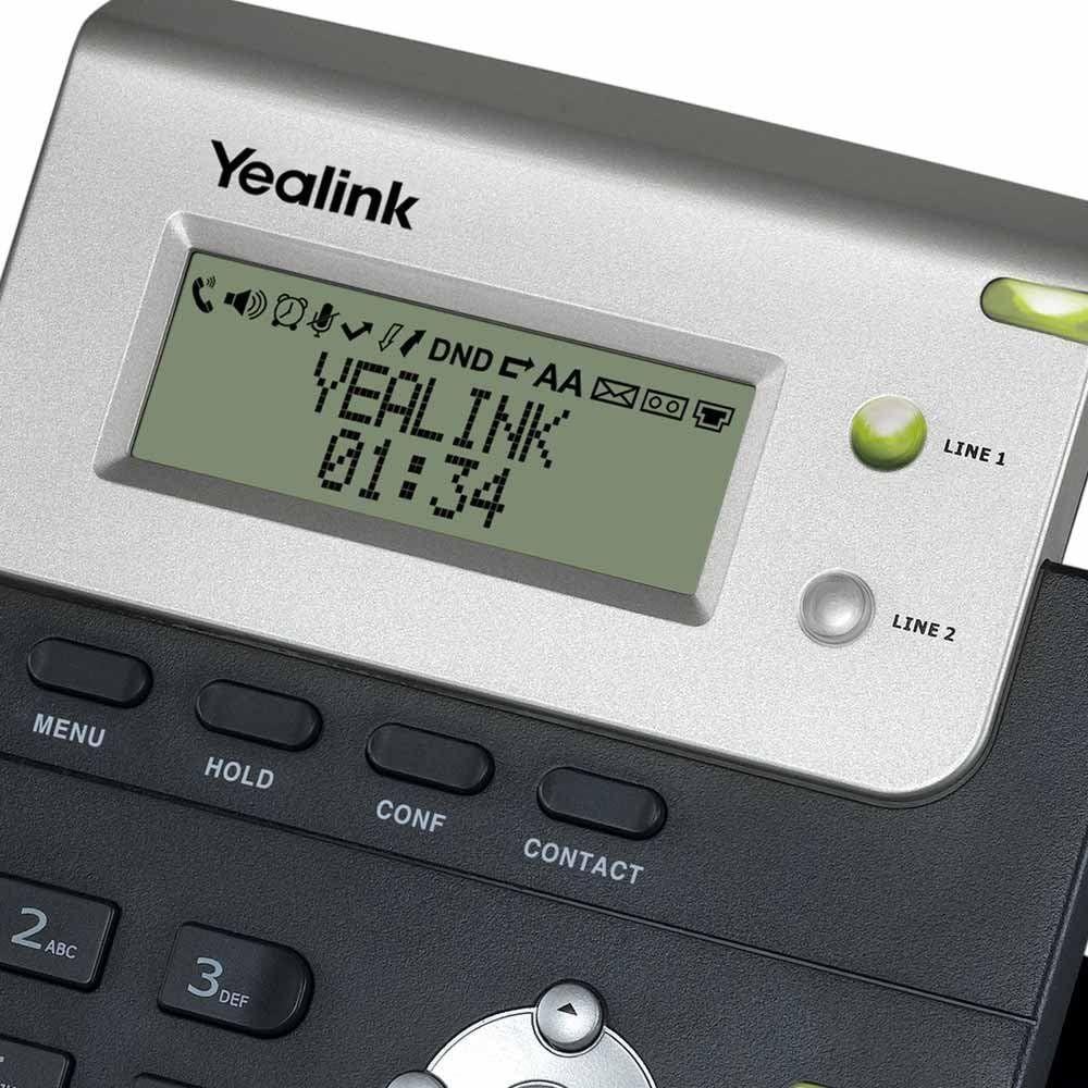 Yealink Enterprise SIP-T20 IP Phone VOIP - Good - Black