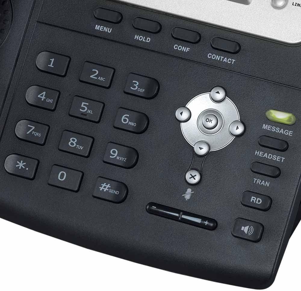Yealink Enterprise SIP-T20 IP Phone VOIP - Good - Black