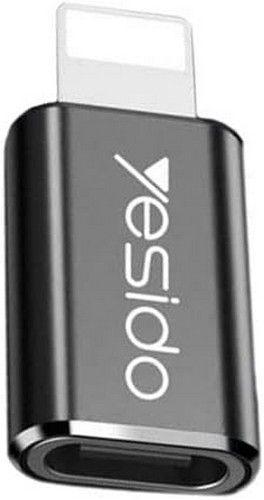 Yesido  GS03 Type C To Lightning Connector Adapter - Black - Brand New