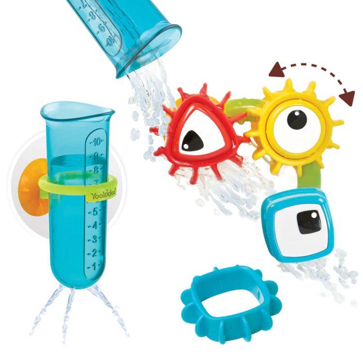 Yookidoo  Spin N Sort Water Gear Bath Toys - Multicolor - Over Stock
