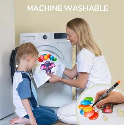 Zenacolor 32 Fabric Markers Pens