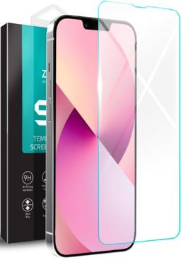 Zuslab Tempered Glass Screen Protector for iPhone 13 - Clear