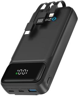 Zyron Powaflex 20000mAh Power Bank - Black