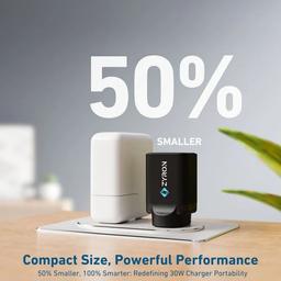 Zyron Powastone 30W GaN Charger - Black