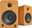 Kanto  YU6 200W Powered Bookshelf Speakers with Bluetooth and Phono Preamp Pair in Bamboo in Brand New condition