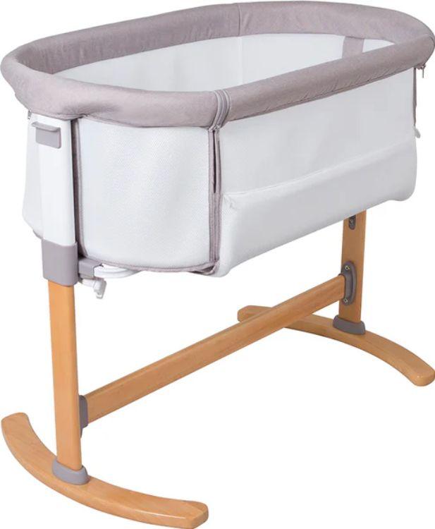 Child Care  Osmo Breathable Bedside Sleeper in Beech in Premium condition